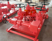 10000 Psi Skid Mounted High Pressure Choke Manifold  Line Up For Surface Well Testing Operation
