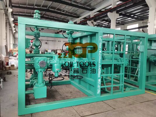 API 6A High Pressure Sand Trap Separator Wellhead Equipment for Surface Testing