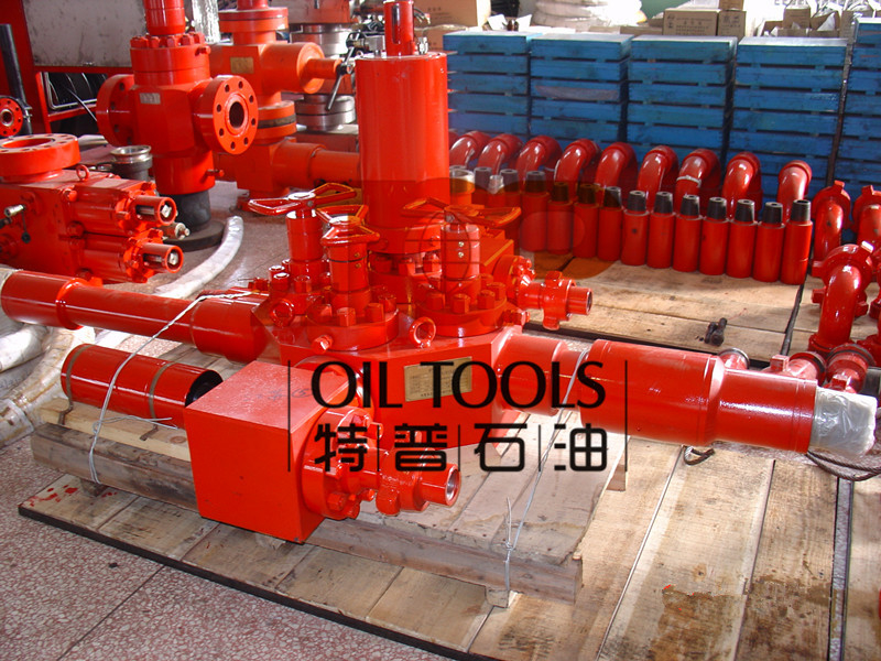 Oil & Gas Christmas Tree Surface Test Tree API Flowhead For Surface Well Testing